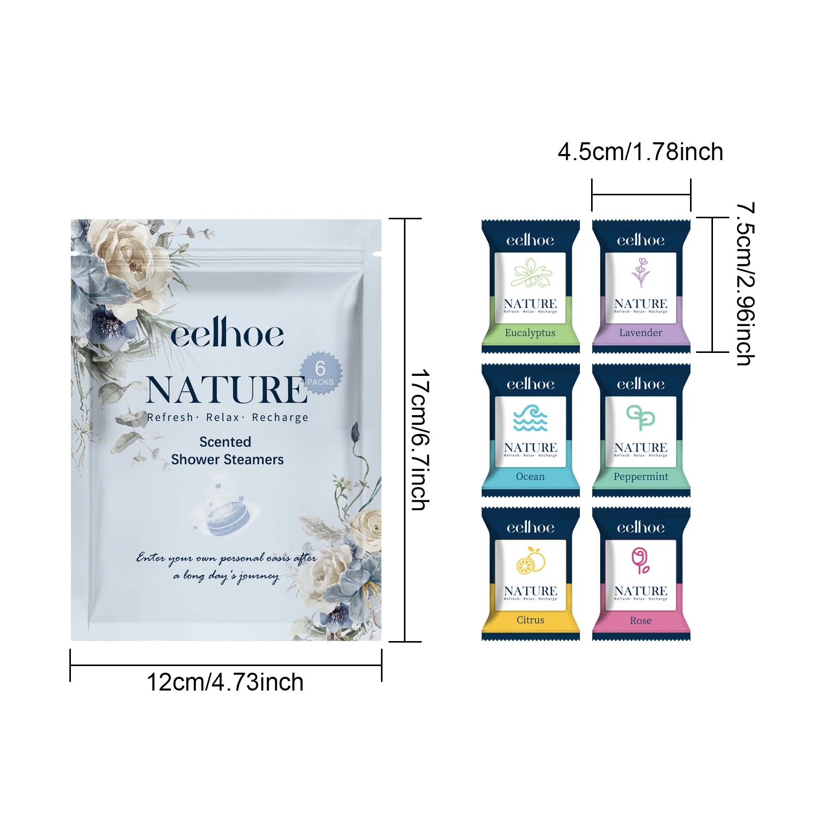 Aromatherapy Shower & Bath Tablets – Cleanse & Moisturize