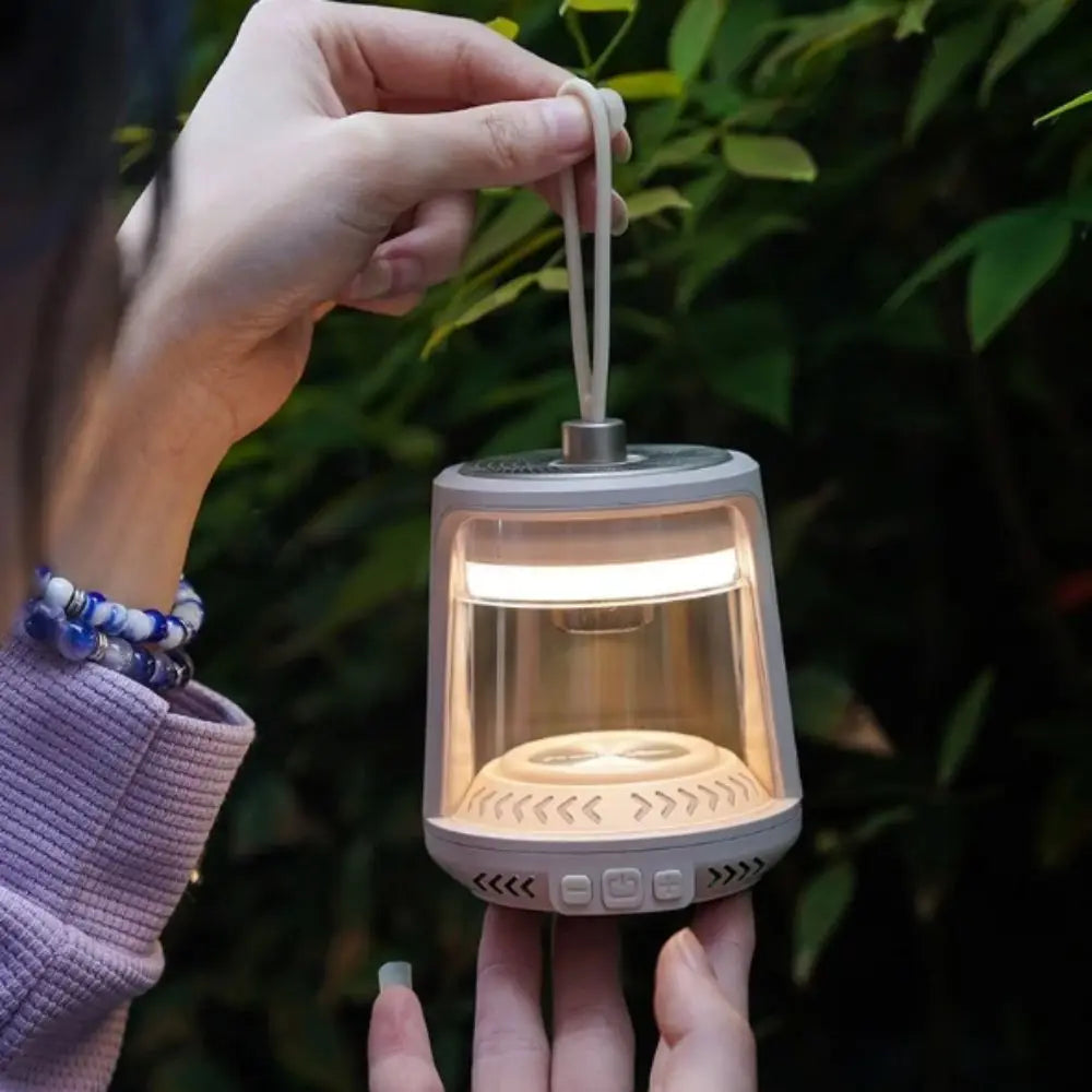 Rechargeable Camping Lantern – Warm Ambient Hanging Light