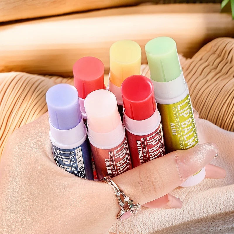 HEYXI 24-Piece Fruit Flavor Moisturizing Lip Balm Set Lip Balm Set Oasis Select