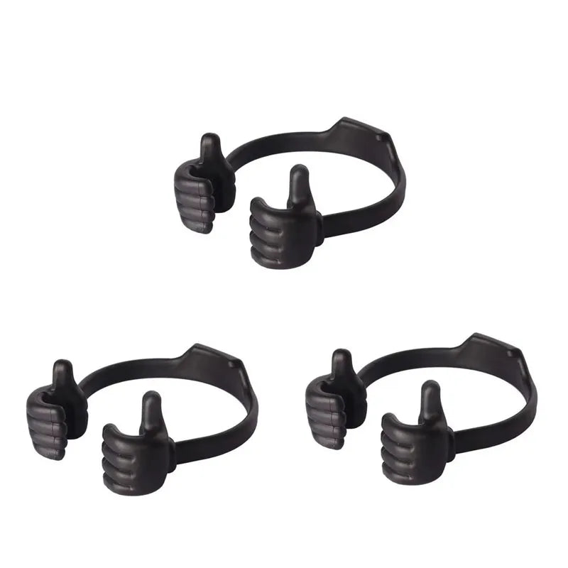 1/3/5pcs Cell Phone Stand Holder Lazy Holder Universal Flexible Bracket Tablet Phone Stand For IPhone 17 Samsung Xiaomi Huawei Oasis Select 3pcs black