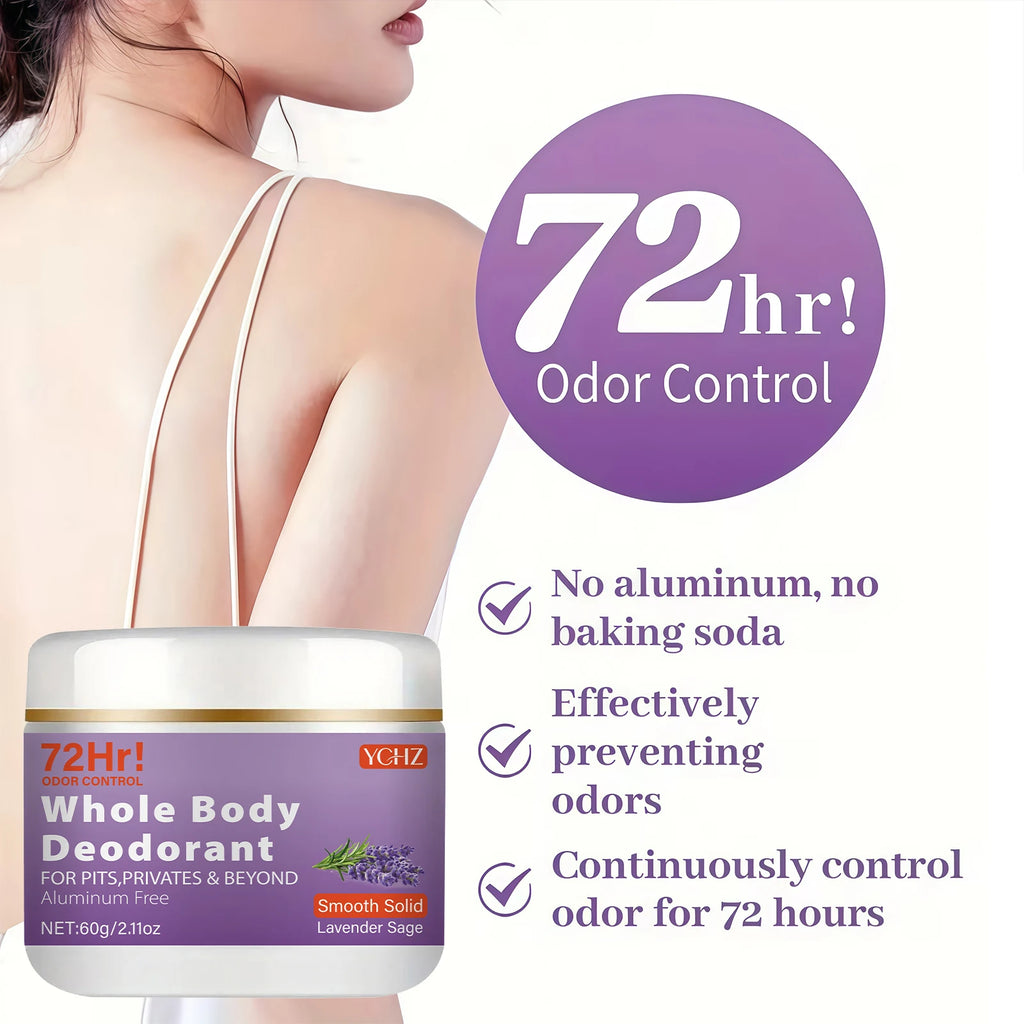 YCHZ Lavender & Sage Aluminum-Free 72-Hour Vegan Deodorant