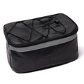 Black Bike Pannier Bag 6L Capacity Backseat Bag Dimensions Convenient Access Quick Release Fixing System For Bicycle Oasis Select A