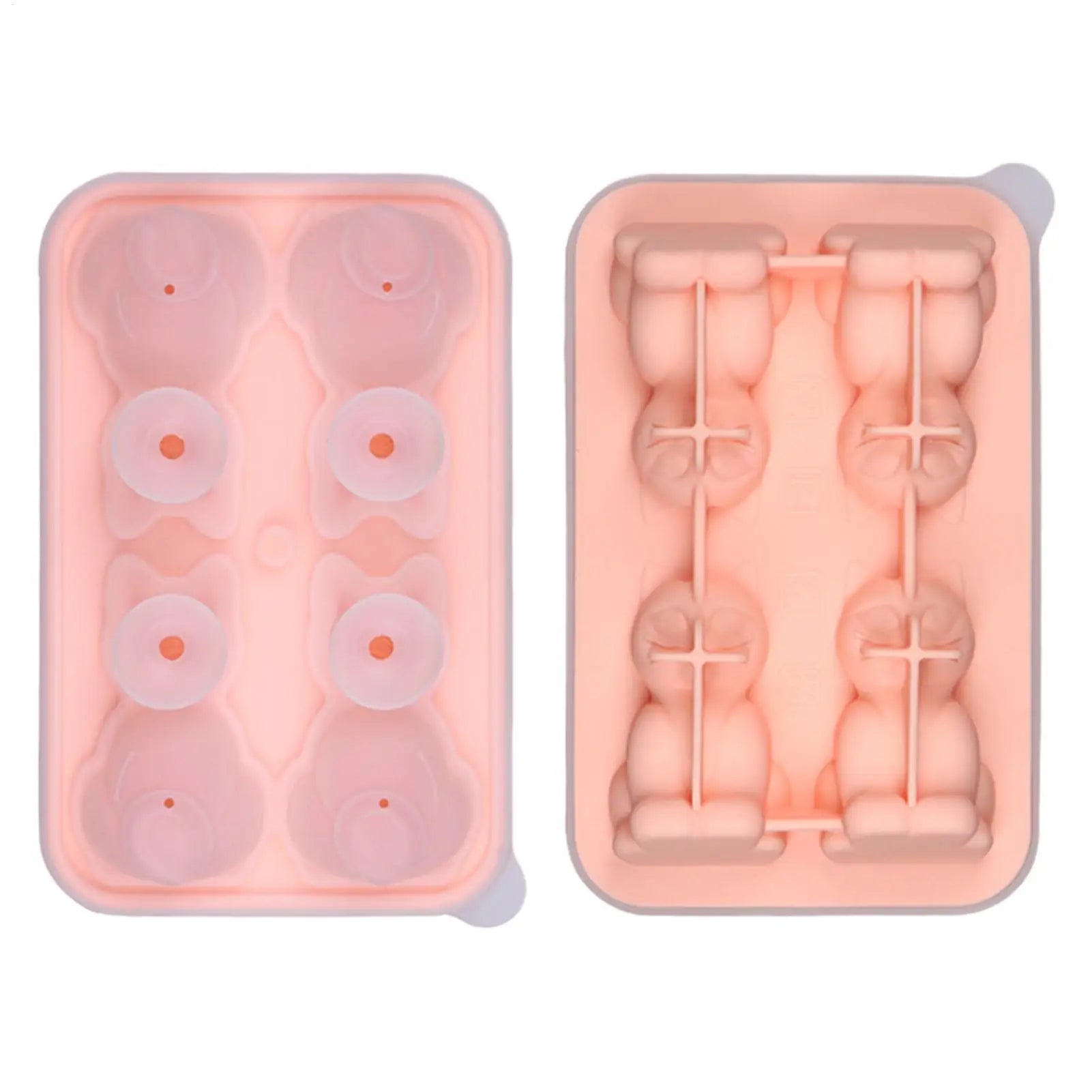 Silicone Ice Cubes Ice Ball Molds Animal Shape Ice Cubes Cat Ice Cubes Cat Ice Cubes Mold Home Ice Box Gadgets Ice Tray tools Oasis Select