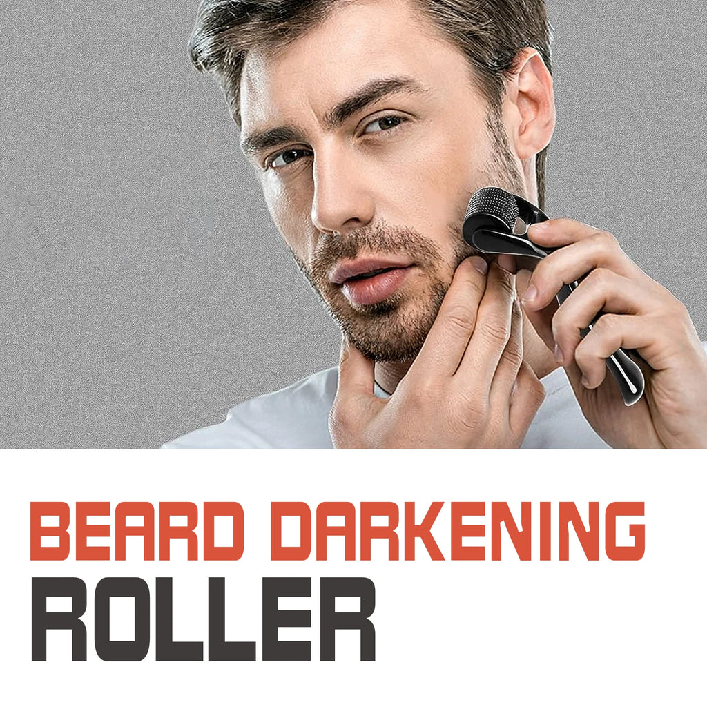 Beard Thickening Microneedle Roller – Men's Nourishing Growth Comb Beard Growth Roller Oasis Select