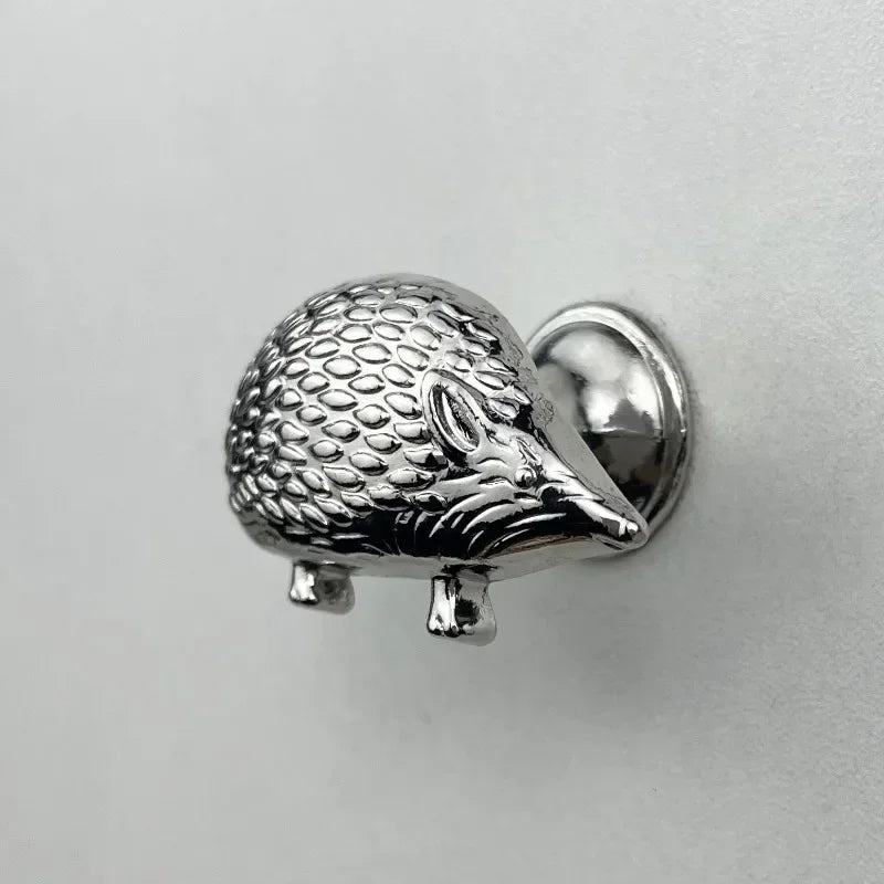 10PC Cute Hedgehog Drawer Knobs Furniture Handle Single Hole Cabinet Door Handle Kitchen Cabinet Wardrobe Handle Oasis Select
