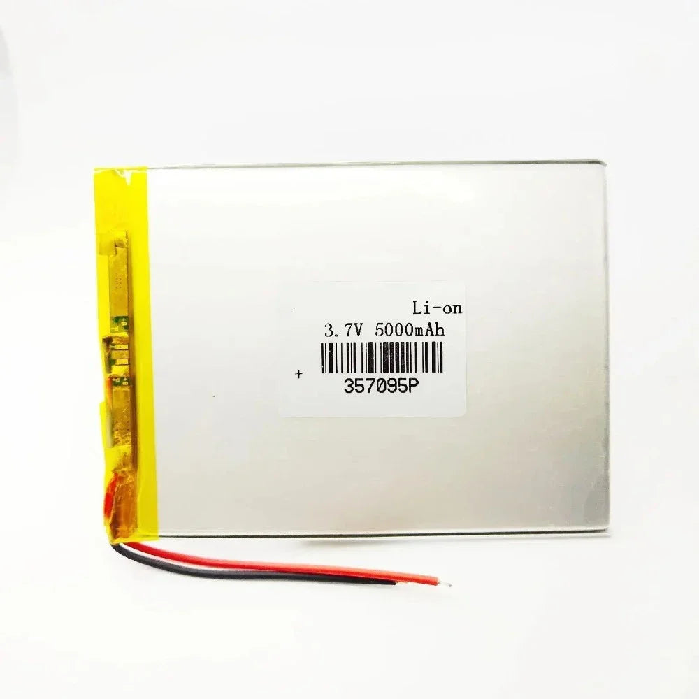 307095 5000mAh 3.7V Li-ion High Capacity Polymer Lithium Batteries Rechargeable Battery New Date Accessory DIY Equipment Tools Oasis Select