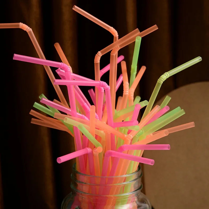 100pcs Straws Big Milkshake Straws Smoothie Straws Beverage Thick Straw For Boba Tea Milkshake Bar Accessories Oasis Select