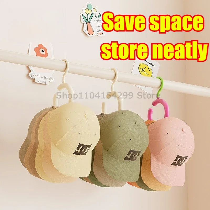 Hat Storage Clothes Hanger Invisible Luxury Multi-Function Hook Home Use New 2025 Plastic Coat Hanger Nordic Sle Adult Closet Oasis Select
