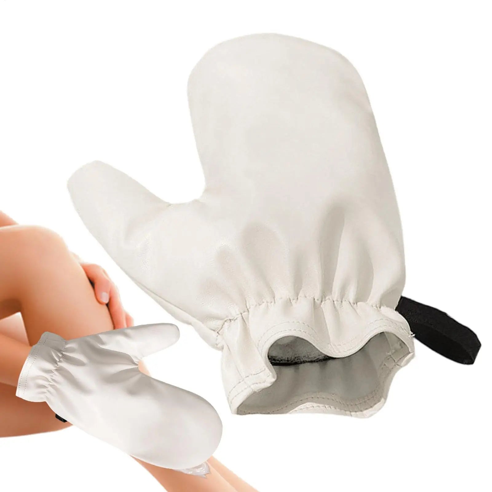 1PC Body Lotion Glove Self-Tanning Mitt Reusable Prevents Sticky Hands Applicator Quick Dry Flocking Glove Makeup Applicator Oasis Select