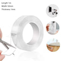 Double-Sided Nano Tape – Reusable, Waterproof & Transparent