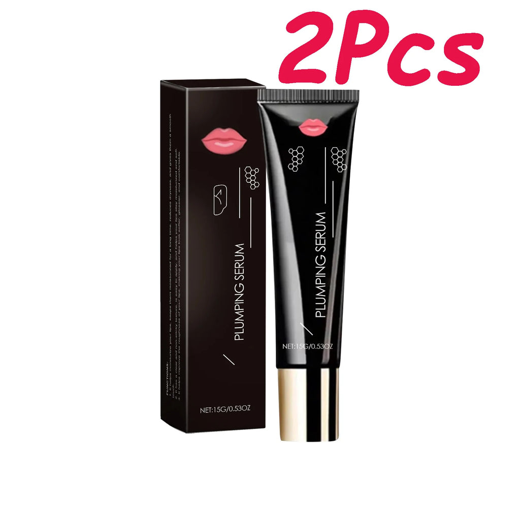 Hoygi Plumping Lip Serum – Volumising Gloss & Deep Moisture Lip Plumping Serum Oasis Select 2 x 15g Boxed