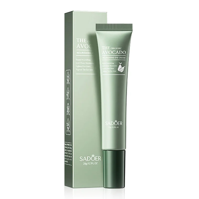 SADOER Avocado Eye Cream – Dark Circles, Wrinkles & Firming Eye Cream Oasis Select