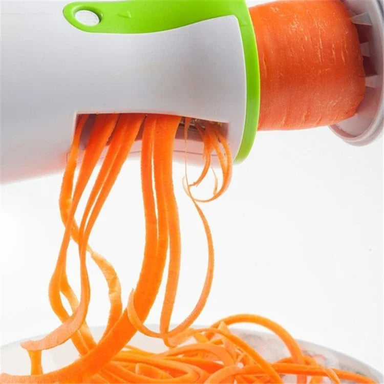 3-in-1 Vegetable Spiralizer – Stainless Steel Veggie Pasta Maker