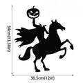 New Halloween Stickers Party Decoration Double-sided Glass Display Windows Wall Sticker Electrostatic Window Stickers Home Decor Oasis Select 11