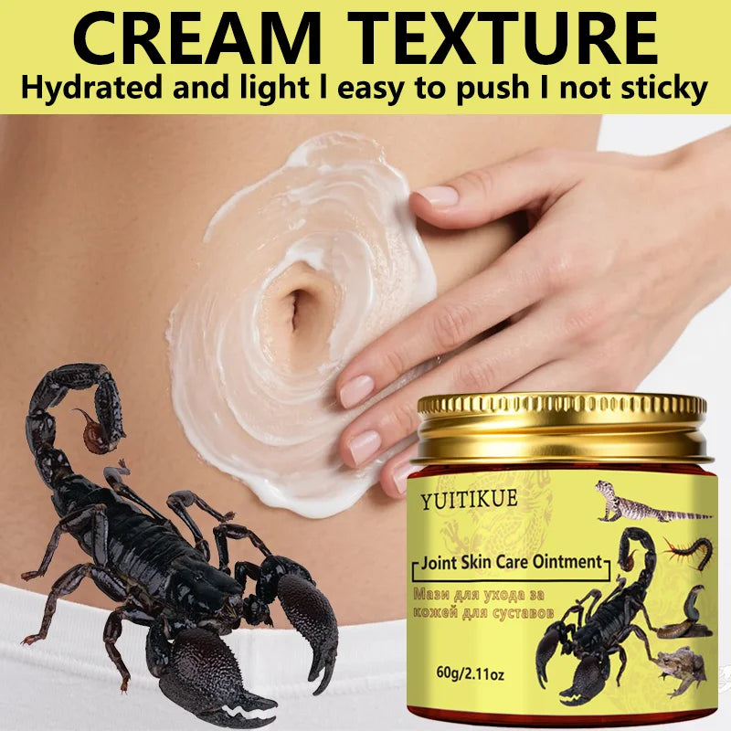 YUITIKUE Joint Skin Care Ointment Hydrated Light Non-Sticky Moisturize For Wrist Knee Neck Ankle Full Body Use Oasis Select