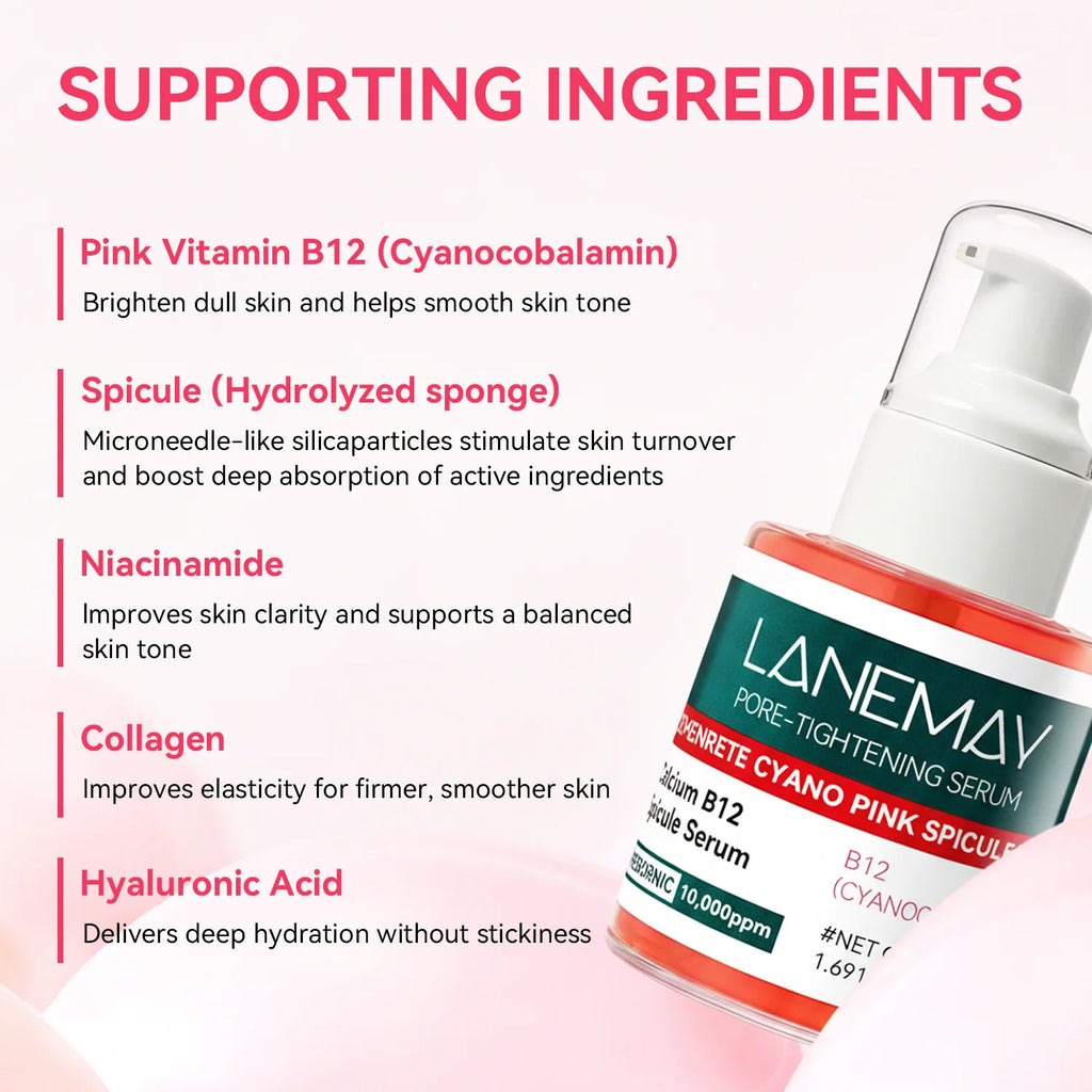 Pore Tightening Face Serum with Vitamin B12 – 50ml