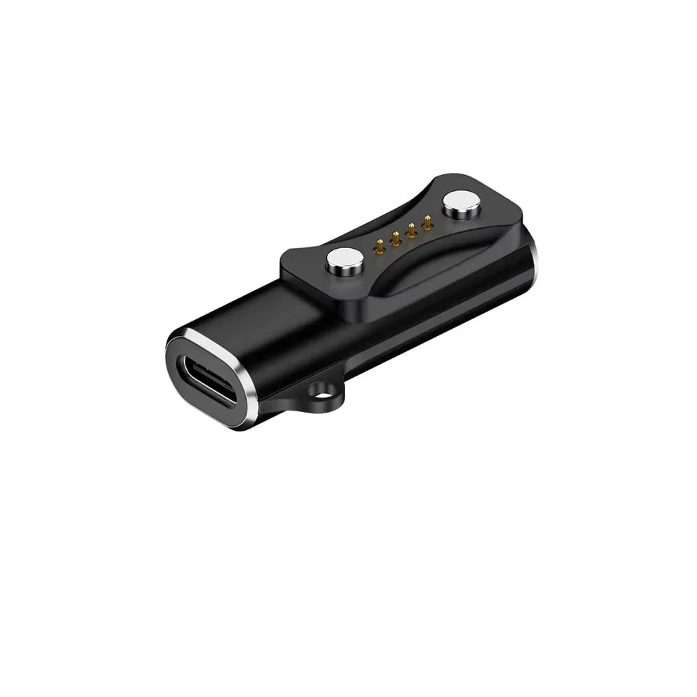 Magnetic USB-C Charger for Polar Pacer, Ignite 3, Vantage V3/M3 Smartwatch Charger Oasis Select Black