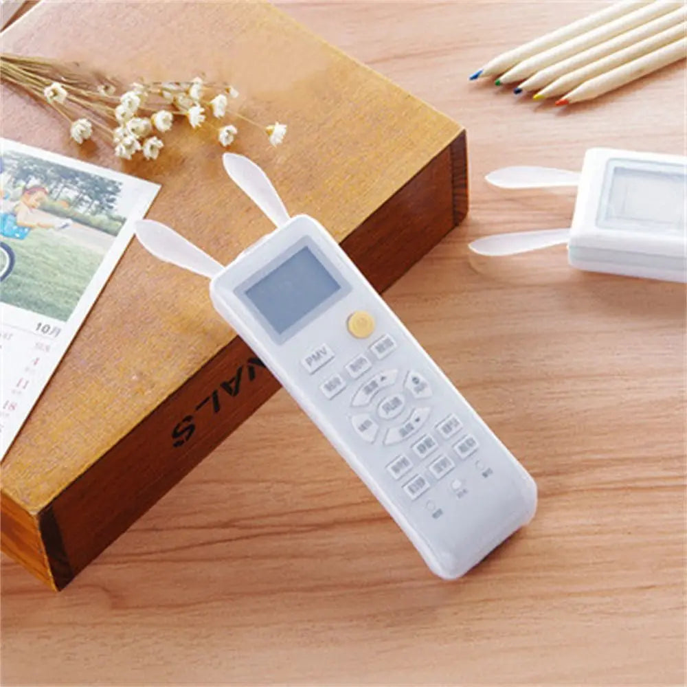 Ear Transparent Luminous Fluorescent Remotes Control Protector TV Remote Control Case Air Condition Cover Remote Control Cover Oasis Select Transparent small