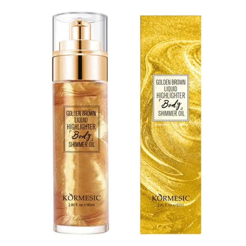 Glitter Spray Hair Body Glitter Spray Sparkly Quick High-Gloss Face Highlighter Long Lasting Shimmery Body Makeup Spray Oasis Select