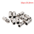 10Pcs RC Airplane Boat Pushrod Linkage Stopper Servo Connectors Adjustable Diameter Helicopter 2.1mm/1.8mm/1.5mm/1.1mm RC Boat Oasis Select 10pcs D1.8mm
