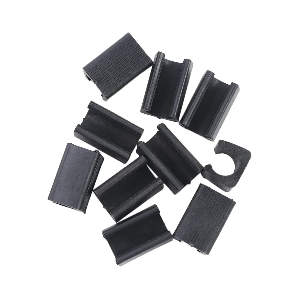 U-Shaped Furniture Leg Floor Protectors | 10-Pack Chair Caps