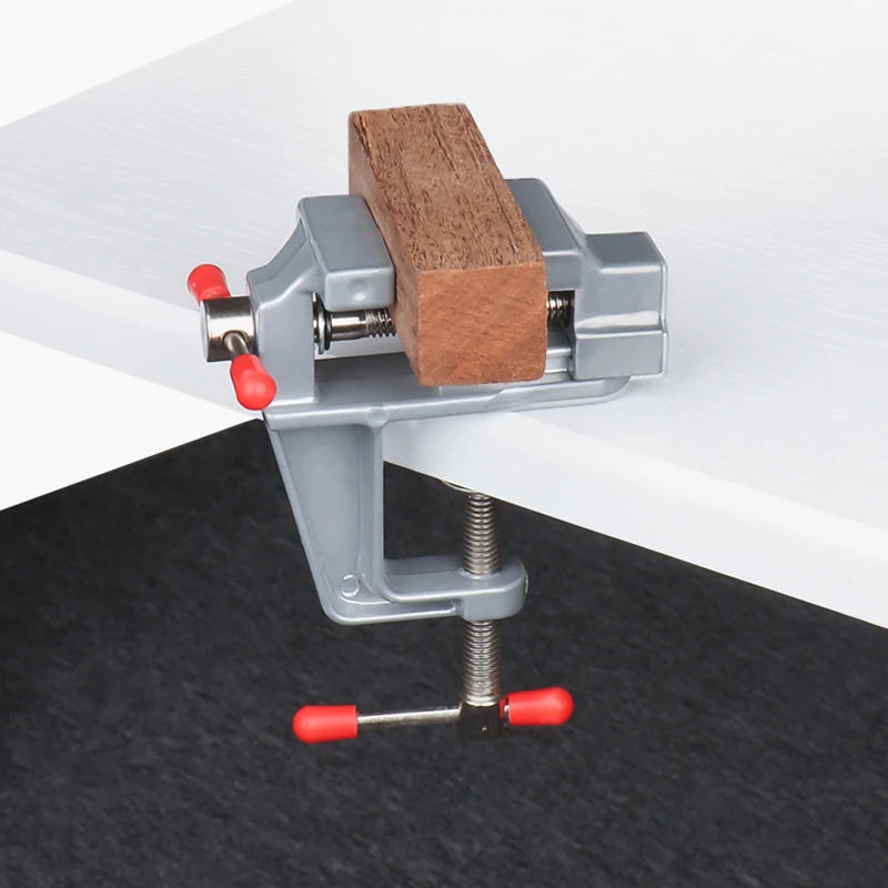 3.5" Aluminum Mini Bench Vise – Jewelers Hobby Clamp Tool