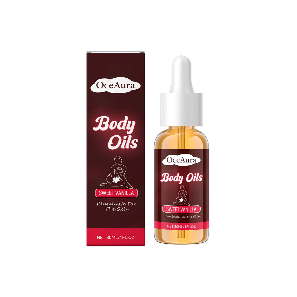 Vanilla Body Oil Improve Dryness Skin Increase Elasticity Relieve Roughness Hyaluronic Acid Body Oil Quick-Absorb Skin Care Oasis Select Vanilla