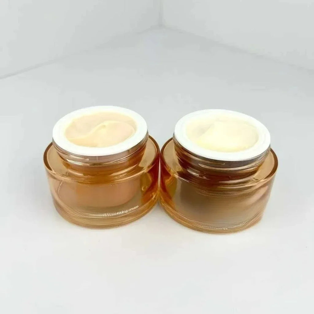 Floral Day & Night Cream Set 50ml – Alcohol-Free Moisturizer Day & Night Cream Set Oasis Select