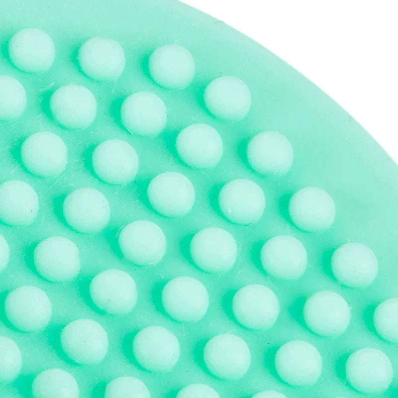 1/2/3/4pcs Silicone Face Wash Brush Clean Pores Baby Shampoo Brush Baby Bath Brush Soft Hair Round Shampoo Comb Home Use Oasis Select