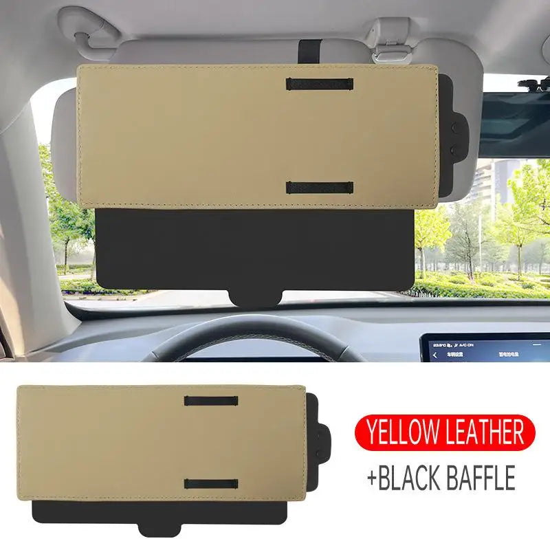 Car Sun Visor Extender Anti-glare Sun Blocker Car Window Sunshade And UV Rays Blocker Universal For Cars Accessories Oasis Select A7