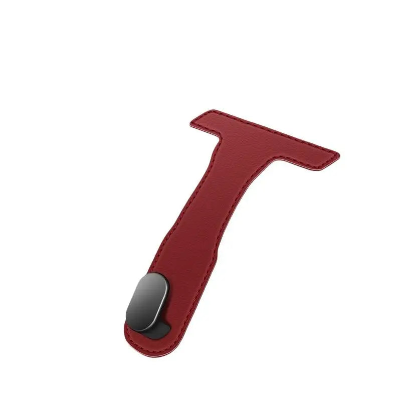 Car Glove Box Purse Hook Universal Hidden Car Hook PU Leather Hanging Hooks Interior Seat Back Hanger Hook Accessories Oasis Select