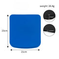 EVA Wrist Mouse Pad Computer Mouse Wrist Supports Slow Rebound Memory Sponge Keyboard Mouse Laptop Desktop Pad Oasis Select blue