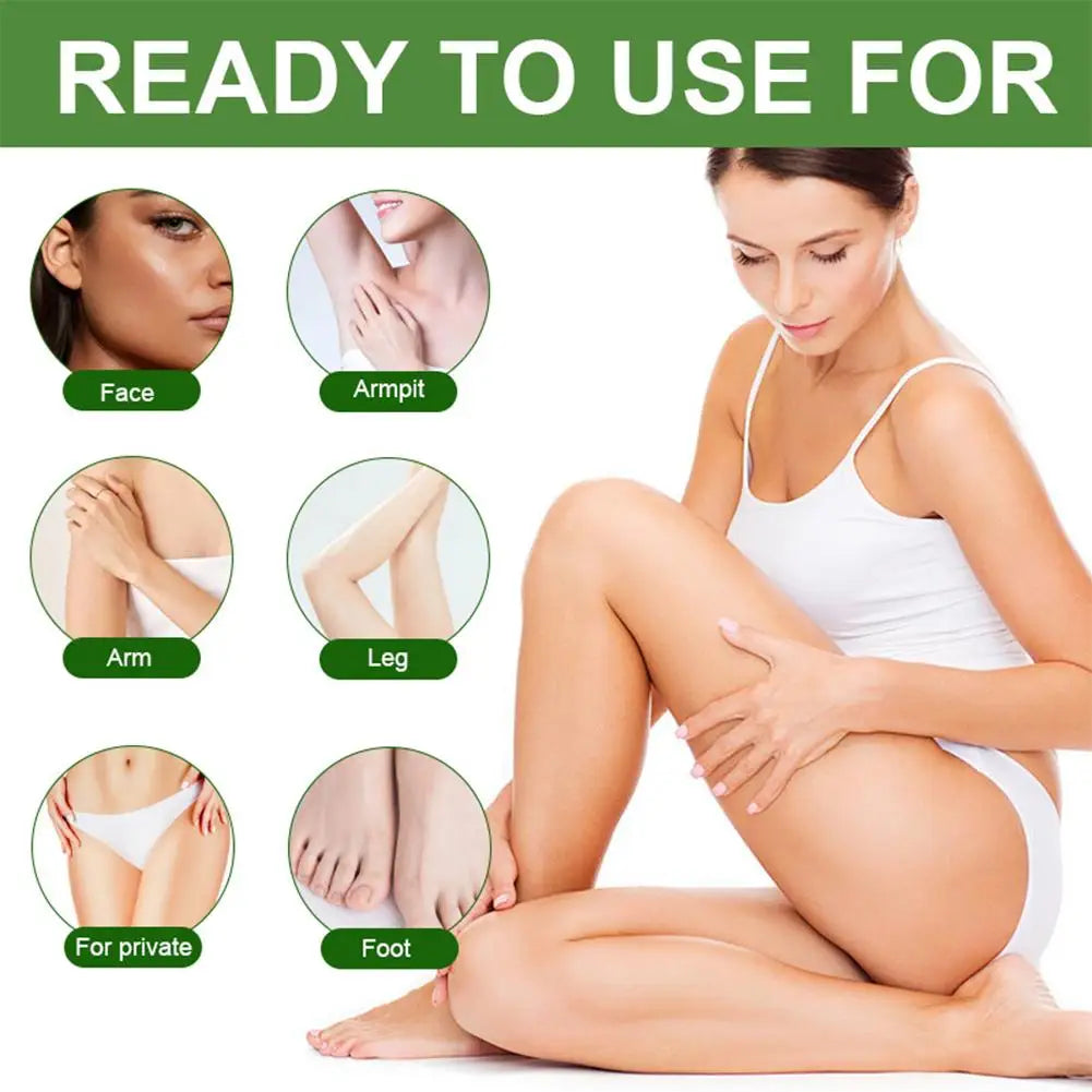30-Pack Cold Wax Strips – Painless Hair Removal Body & Face Cold Wax Strips Oasis Select
