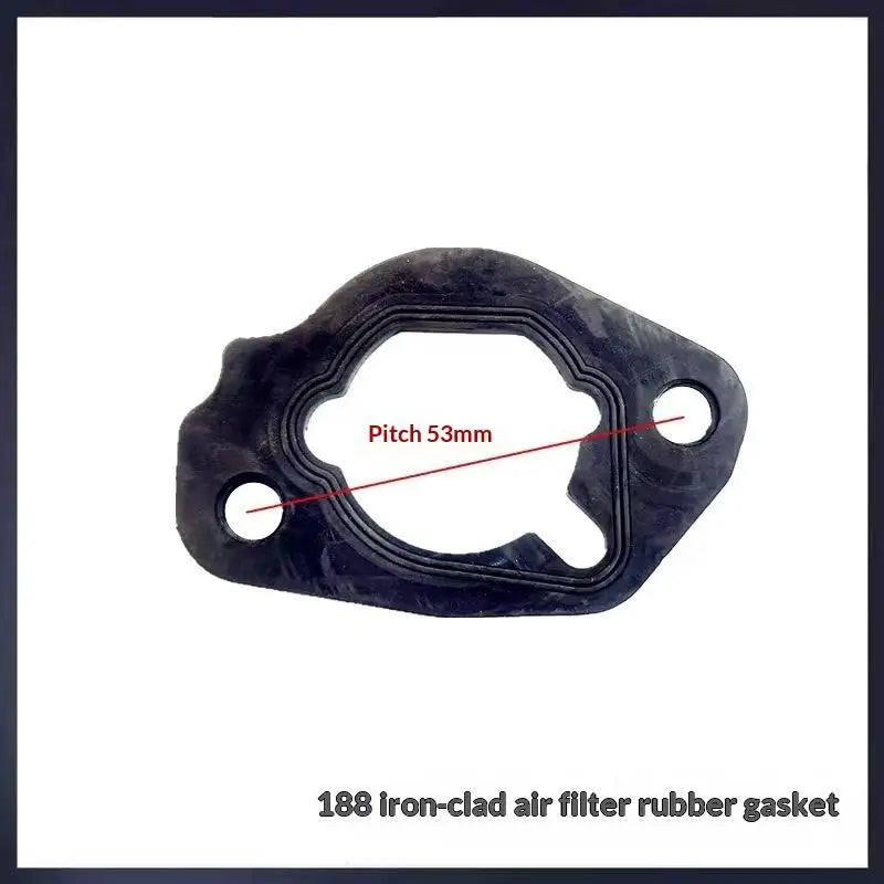 10Pcs Carburetor Air Filter Adapter Spacer Gasket for Small Engine Repair Compatible with Honda 152/168/188F GX160 GX270 GX390 Oasis Select A15