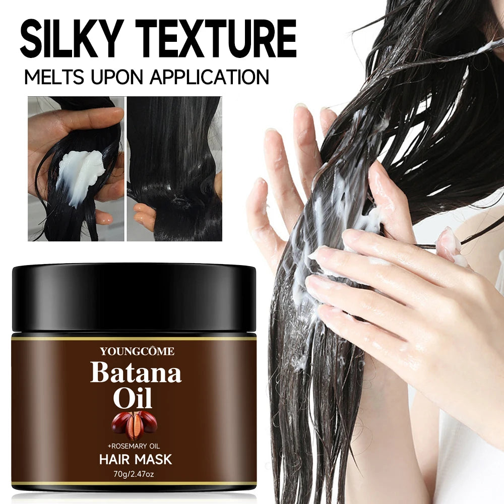 Batana Oil Hair Mask – Deep Nourishing Conditioner for Women