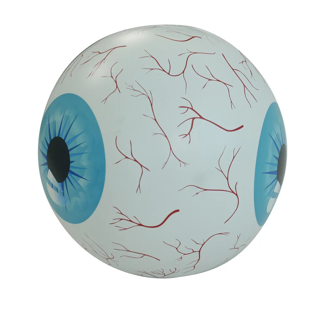 New PVC Inflatable LED Glowing Ball Halloween Decoration Party Supplies Horror Bloodline Halloween Eye Pendant Oasis Select