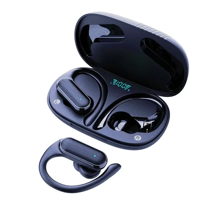 A520 Wireless Bluetooth Headset HD Sound Quality Stereo Universal Headset Touch Light Mini High Quality Earplugs Anti-Sweat Oasis Select Blue