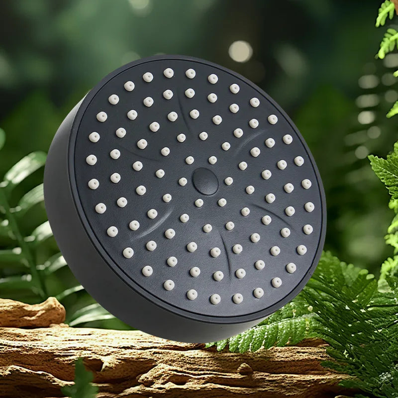 New High Pressure Black Shower Head Sprayer Adjustable Rainfall Wall Mounted Bathroom Fixture Faucet Bathroom Accessories Oasis Select Black