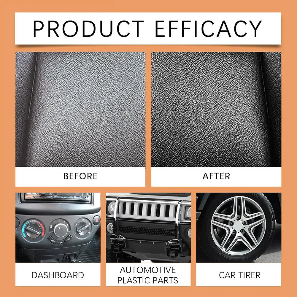 Car Plastic Restorer Spray – Deep Clean & Hydrophobic Coat