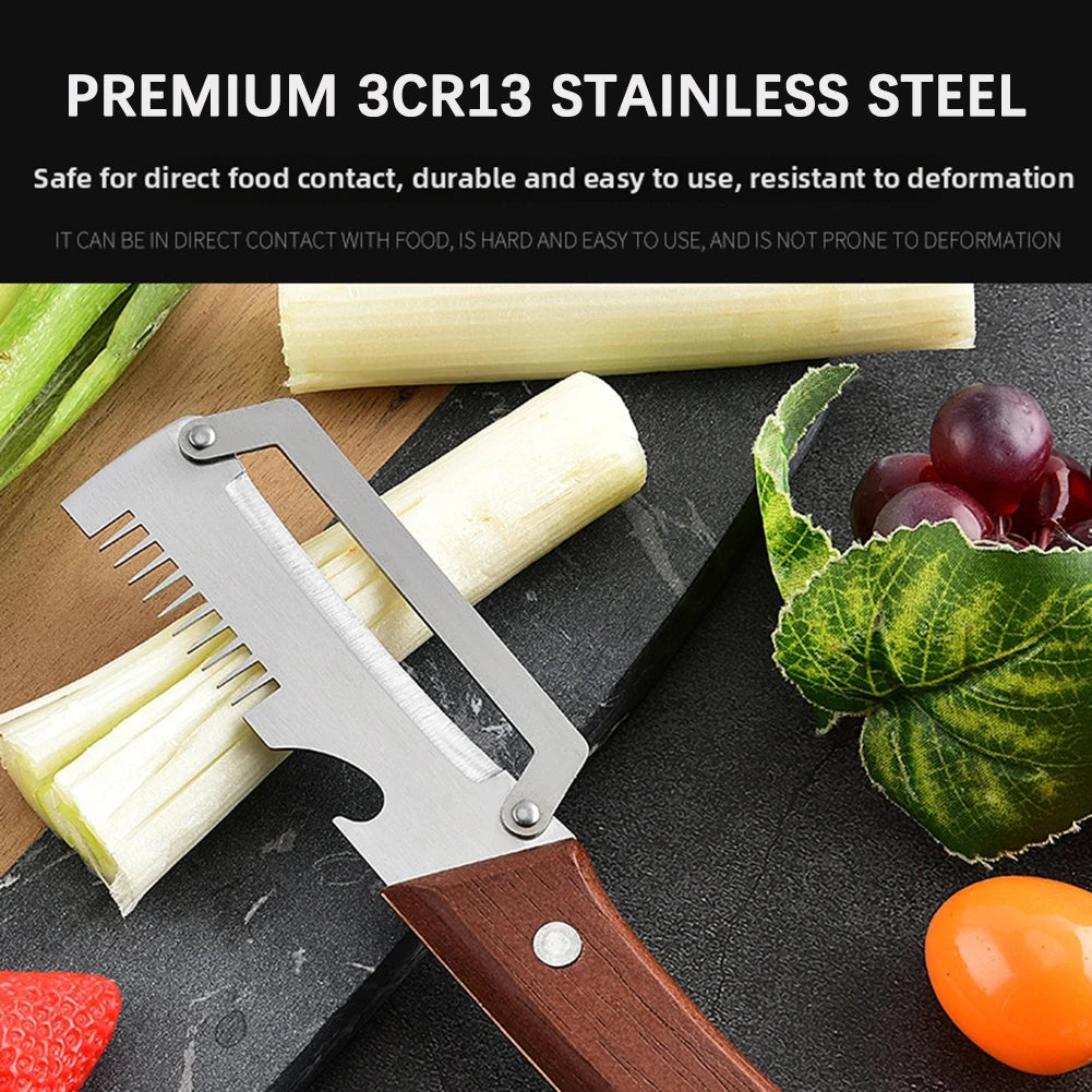 3-in-1 Vegetable Peeler, Grater & Bottle Opener | Kitchen Tool