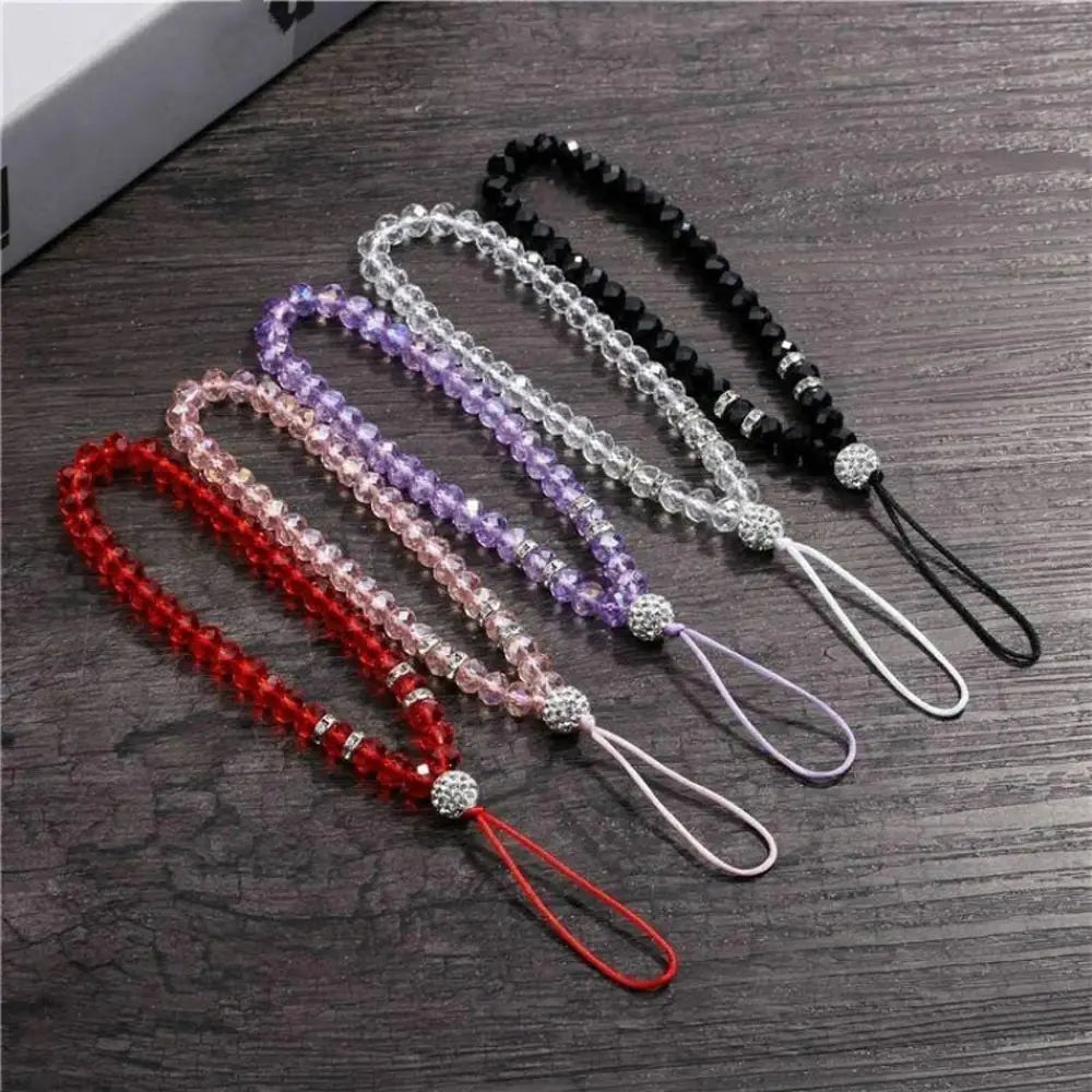 New 1PC Luxury Crystal Mobile Phone Straps Lanyards For Keys Bling Diamond Hand Wrist Strap Rope Cord Holder Lanyard For Phones Oasis Select