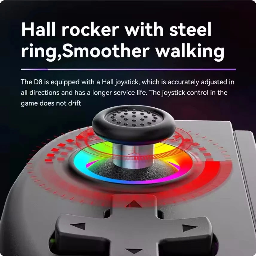 AyeBeau D8 Hall Effect Bluetooth Gamepad – PS4/Switch/iOS/Android