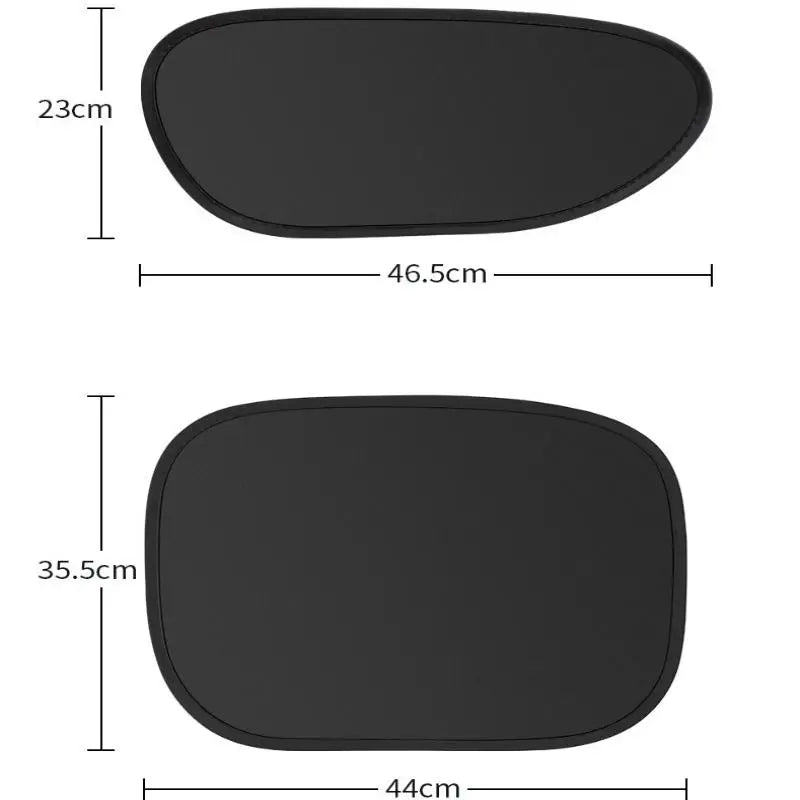 Car Window Sun Shade, Universal Side Window Sunshade, UV Protection, Heat Insulation, Privacy Screen, Block Sun Glare Oasis Select