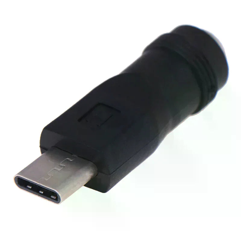 1pcs 5.5*2.1mm Female jack to Type-C 3.1 Male Plug 90 / 180 Degrees DC Adapter Oasis Select