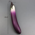 Simulated Eggplant Squishy Toy Realistic Vegetable Squeeze Gadget Slow Rebound Stress Relief Hand Play Decorative Leisure Gift Oasis Select eggplant 1pcs