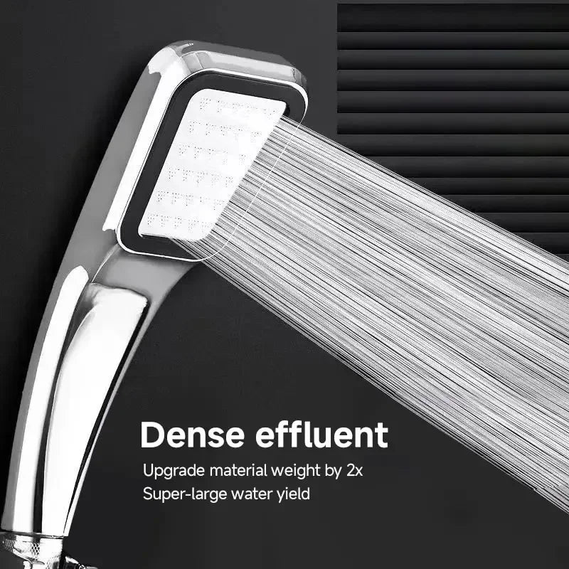 Bathroom Accessories Shower Head High Pressure Large Water Output Universal Adaptation Pressurized Hand Shower Nozzle Water Oasis Select