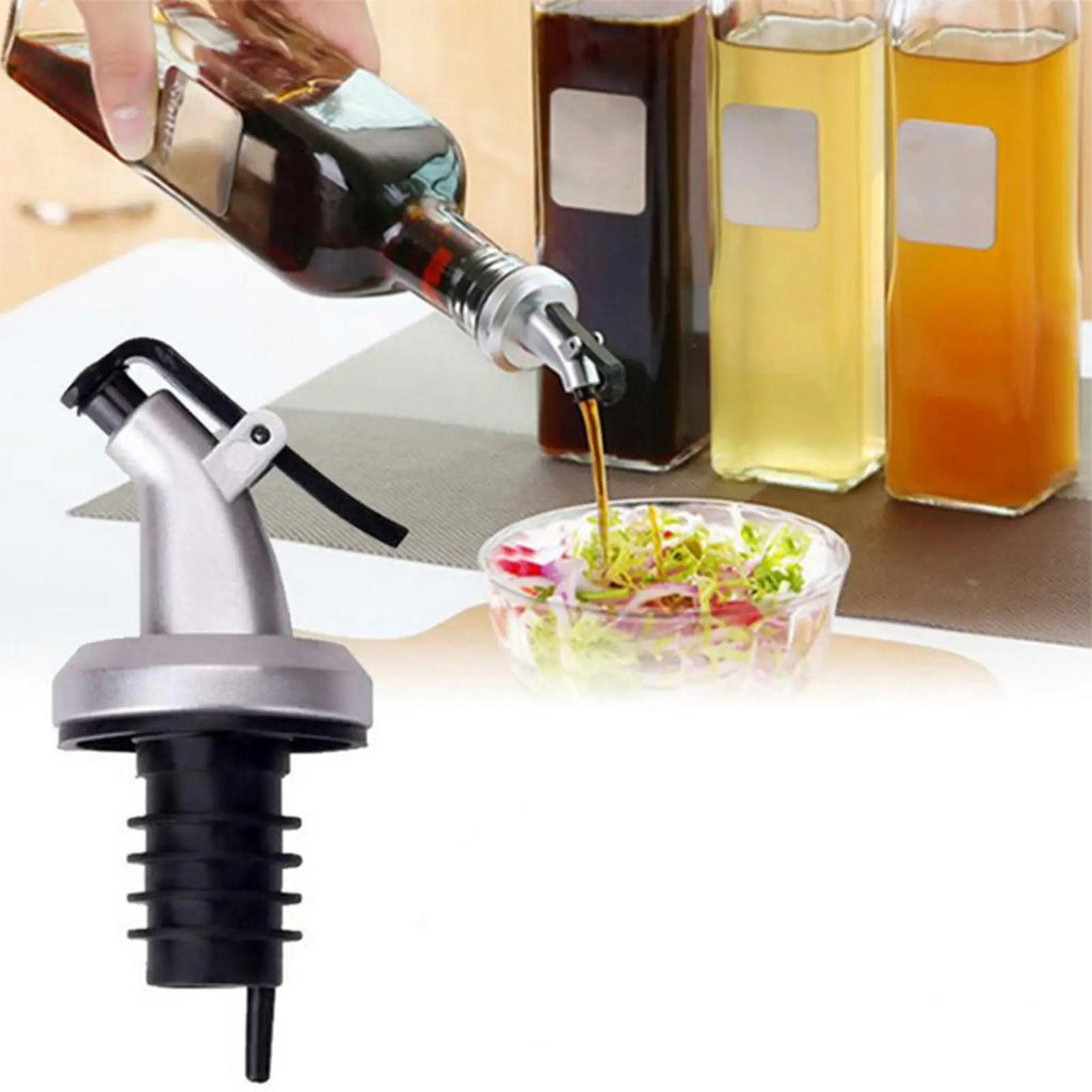 Oil Bottle Spout Leak Proof Nozzle Classic Oil Spouts for Bottles Liquor Bottle Pourers Spouts for Olive Oil Soy Sauce Vinegar Oasis Select