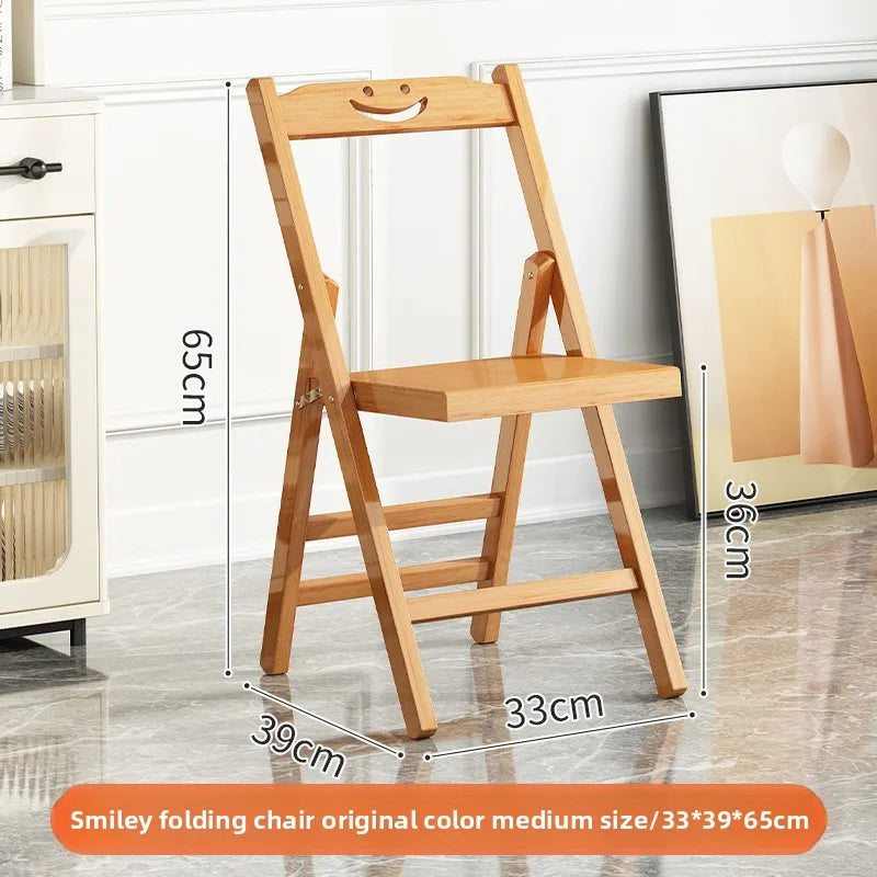 Foldable stool Solid wood small bench Backrest chair Mazar stool Outdoor low stool Oasis Select 5