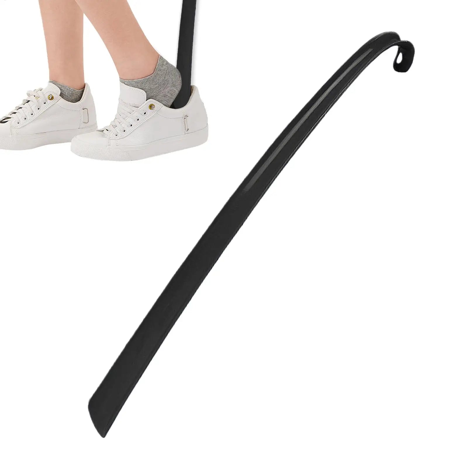 Long Handled Shoe Horn Flexible Extra Long Shoe Horn Dressing Stick Lazy Wear Helper Boot Lifter Shoehorns Accessories gadgets Oasis Select
