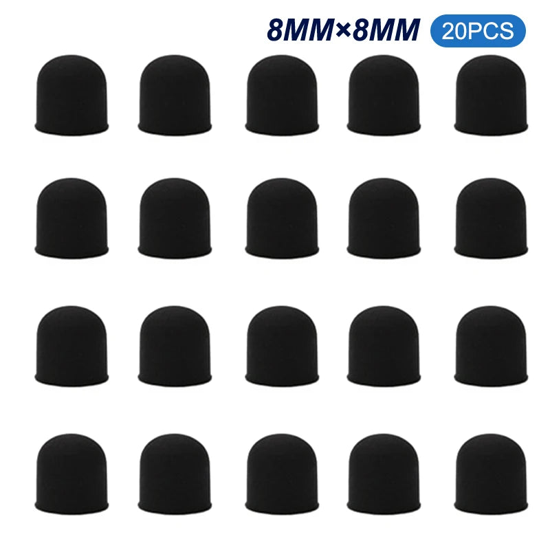 20-Pack Silicone Stylus Replacement Tips for Touchscreen Pens